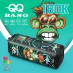 QQBANG 180K|4種類の味を切り替えて楽しむ超大容量・充電式VAPE - 画像 (4)