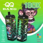 QQBANG 180K|4種類の味を切り替えて楽しむ超大容量・充電式VAPE - 画像 (3)
