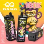 QQBANG 180K|4種類の味を切り替えて楽しむ超大容量・充電式VAPE - 画像 (12)