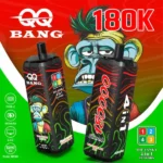 QQBANG 180K|4種類の味を切り替えて楽しむ超大容量・充電式VAPE - 画像 (11)