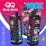 QQBANG 180K|4種類の味を切り替えて楽しむ超大容量・充電式VAPE - 画像 (9)