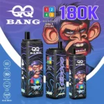 QQBANG 180K|4種類の味を切り替えて楽しむ超大容量・充電式VAPE - 画像 (8)