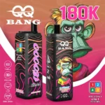 QQBANG 180K|4種類の味を切り替えて楽しむ超大容量・充電式VAPE - 画像 (7)
