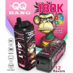 QQBANG 180K|4種類の味を切り替えて楽しむ超大容量・充電式VAPE - 画像 (13)