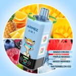 Airmez Fox 160K|4タンク×8モードで味を切り替えられる大容量充電式VAPE - 画像 (12)
