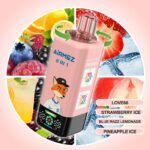 Airmez Fox 160K|4タンク×8モードで味を切り替えられる大容量充電式VAPE - 画像 (8)