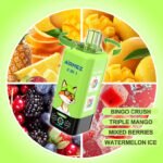 Airmez Fox 160K|4タンク×8モードで味を切り替えられる大容量充電式VAPE - 画像 (7)
