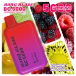 Bang Blaze BC 5000|コンパクトでもしっかり使える充電式5K VAPE・12フレーバー - 画像 (6)