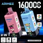 Airmez Fox 160K|4タンク×8モードで味を切り替えられる大容量充電式VAPE - 画像 (2)